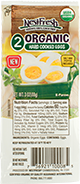 Two-pack of NestFresh Organic Hard Cooked Eggs. USDA Organic, peeled and ready to eat. 